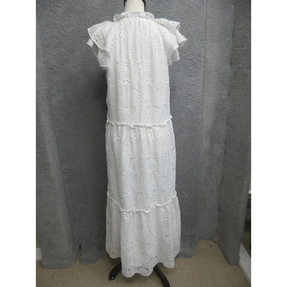 chicos white dress 4 (20/22) Online exclusive. Dress Casual Maxi By Chicos